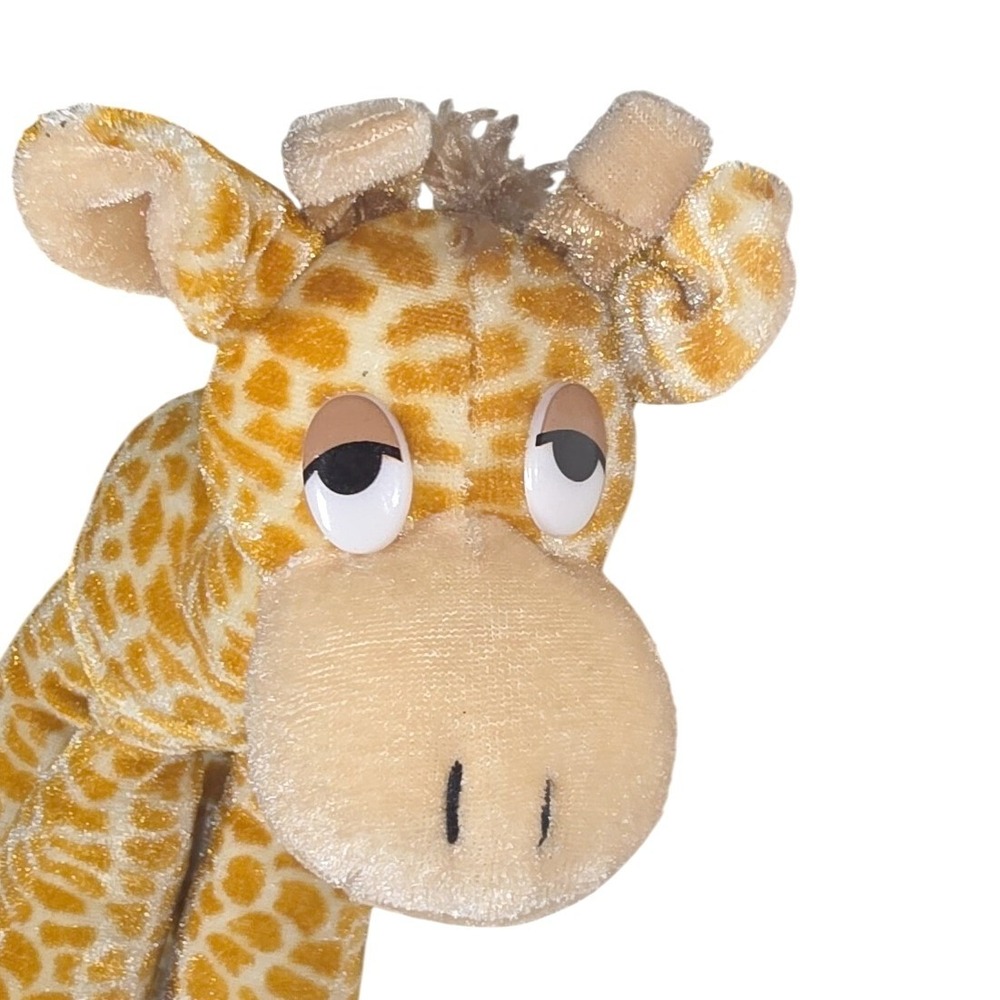 Its All Greek To Me Giraffe Plush Stuffed Animal Long Floppy Legs Spotted Orange
